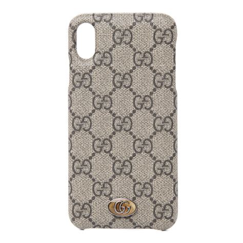 gucci sylvie mini iphone xs max|GUCCI GG Supreme Monogram Ophidia iPhone XS Max Case.